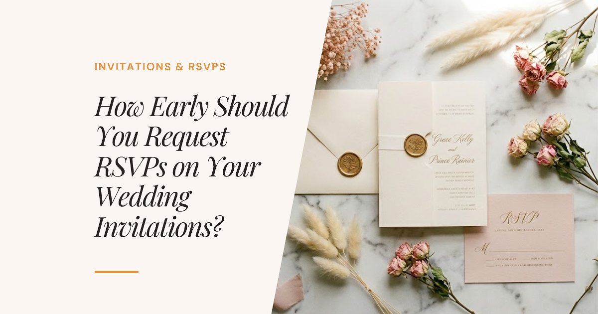 How Early Should You Request RSVPs on Wedding Invitations? (Timeline ...