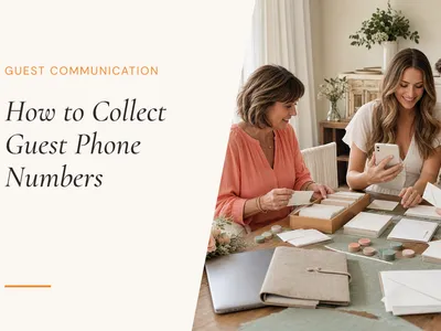 How to Collect Phone Numbers for Your Wedding Guest List