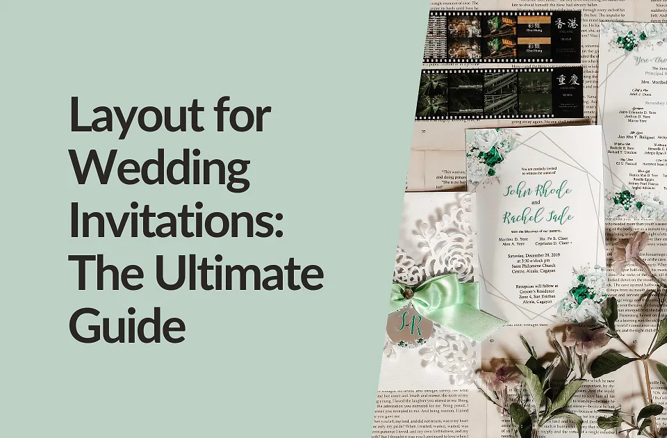 Wedding Invitation Layout: What Goes Where