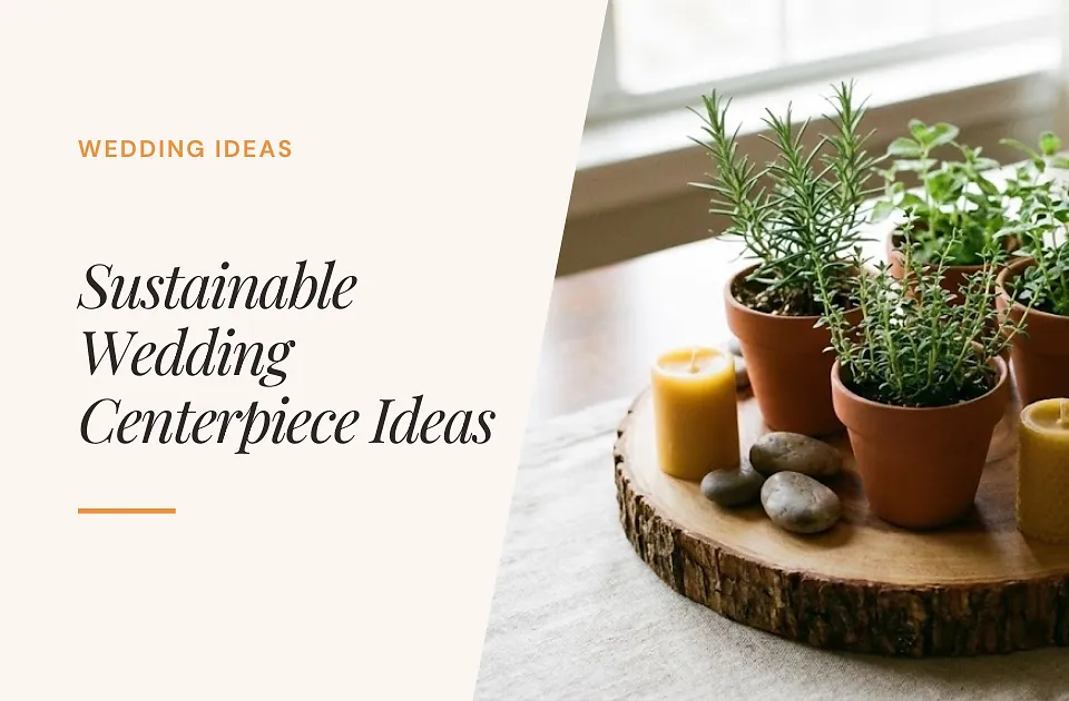 8 Sustainable Wedding Centerpiece Ideas