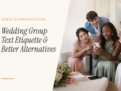 Wedding Group Text: Etiquette and Better Alternatives