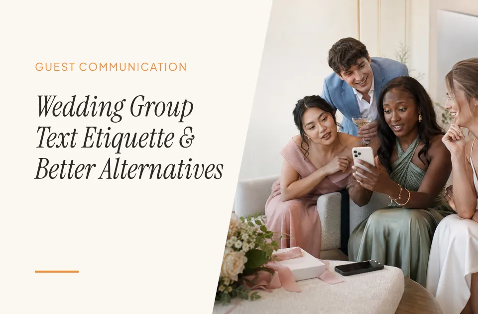 Wedding Group Text: Etiquette and Better Alternatives