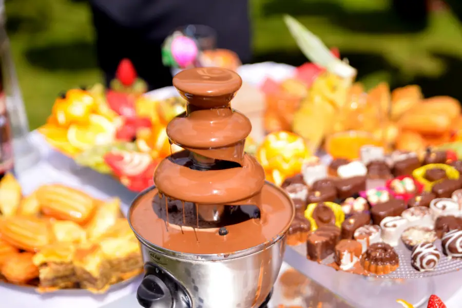 chocolate fountain